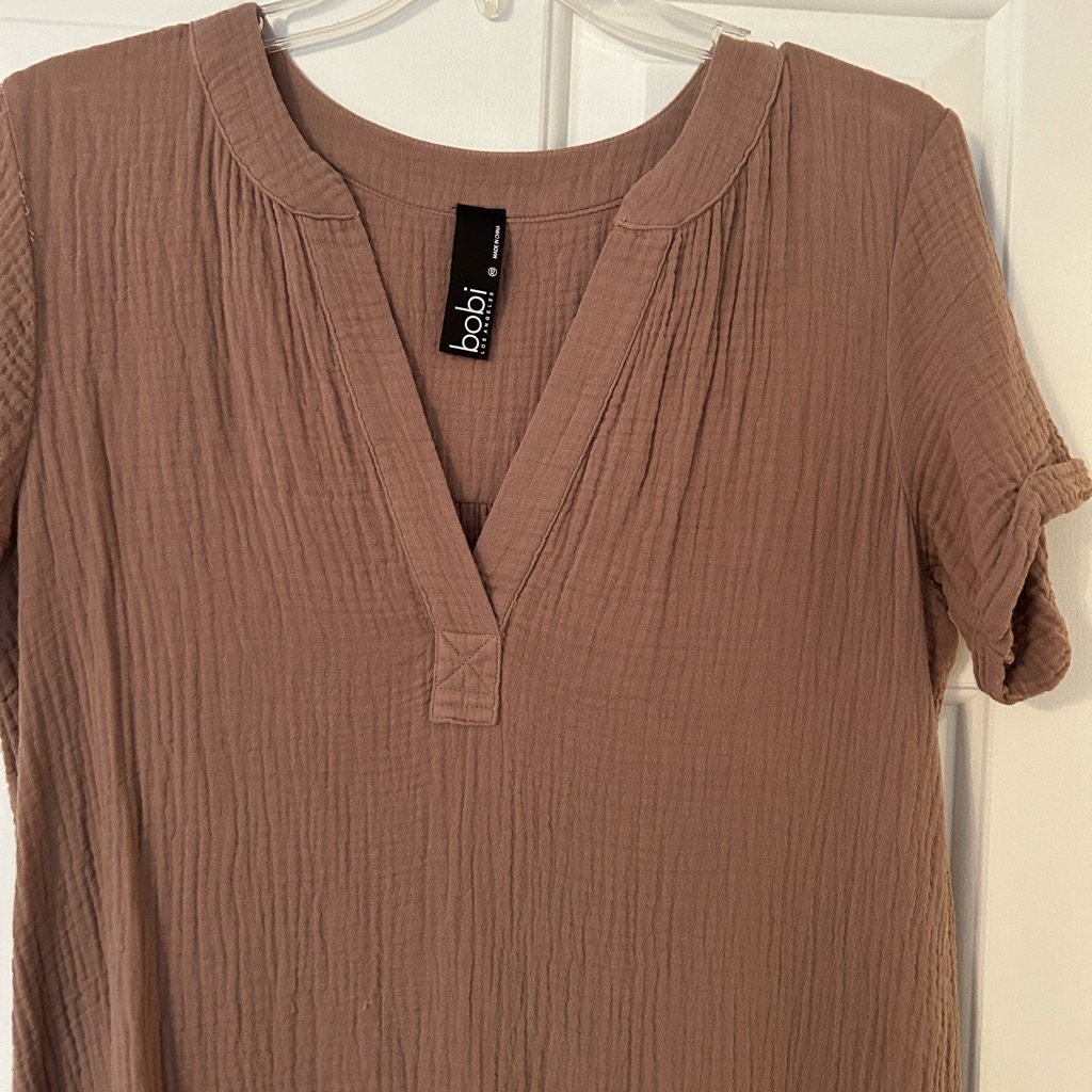 Bobi Placket Dress In Java